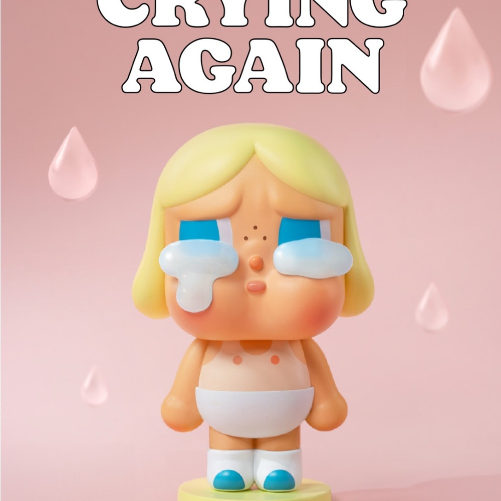 Yellow and Blue Crying Action Figure Playset